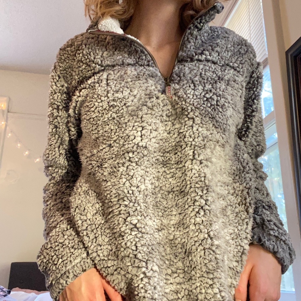 Fuzzy sweater